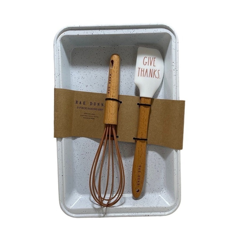 Rae Dun 3pc Baking Set GIVE THANKS